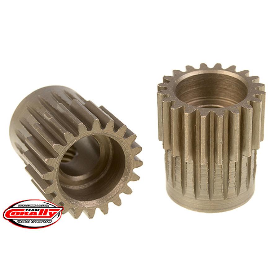 CORALLY 48 DP PINION SHORT HARDENED STEEL 20 TEETH 5M