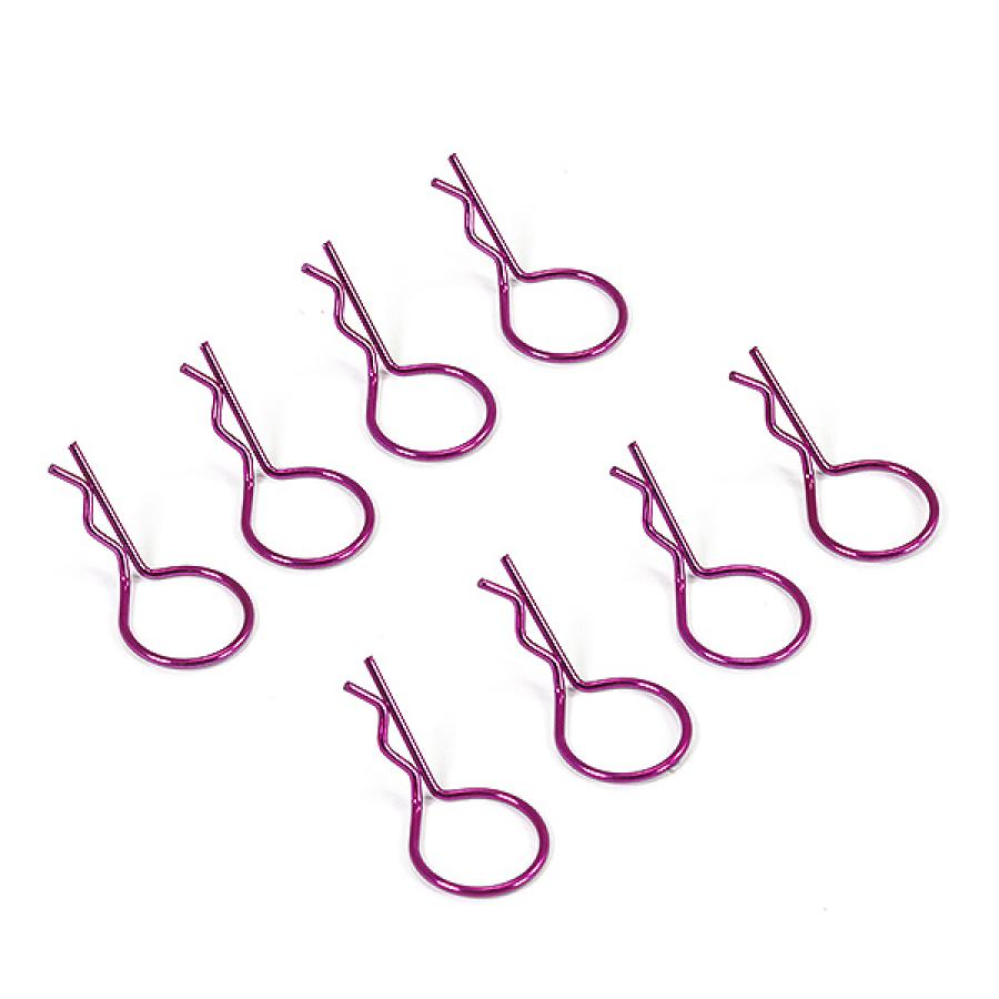 Fastrax Metalic Purple Large Clips