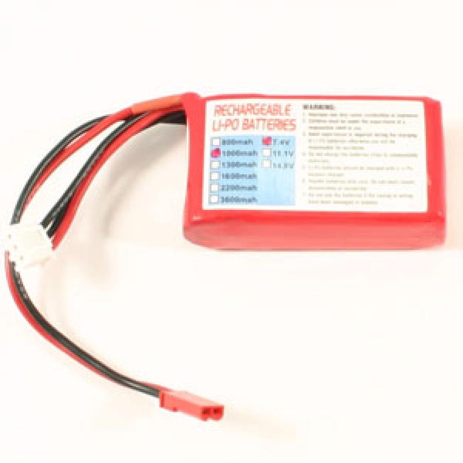 TOP GUN PARK FLITE CESSNA 182 SKYLANE BATTERY 7.4V/1000MAH 15