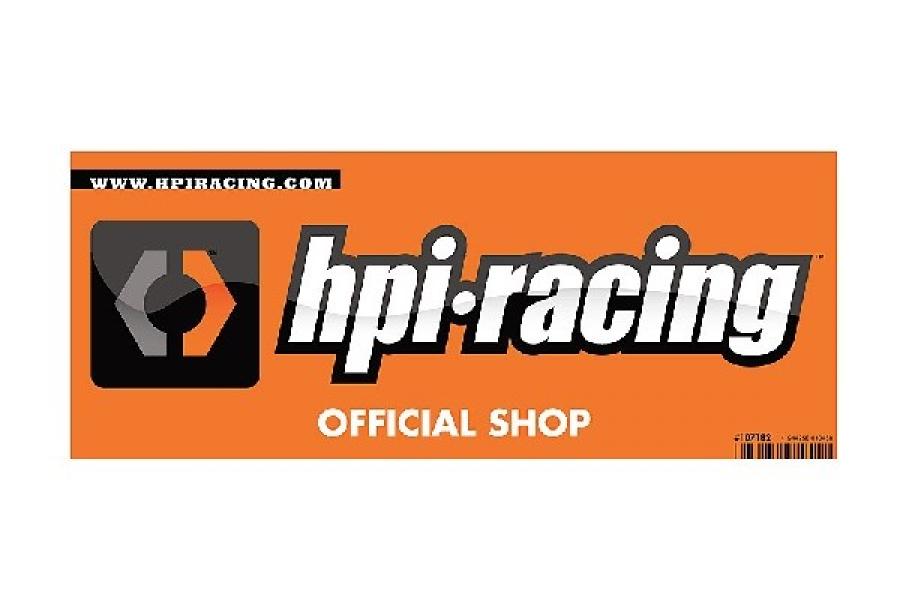 HPI Racing  HPI logo small window sticker - double sided 107182
