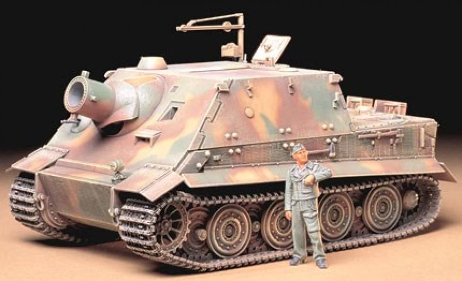 Tamiya 1/35 Sturmtiger Assault Tank 38cm Mortar pienoismalli