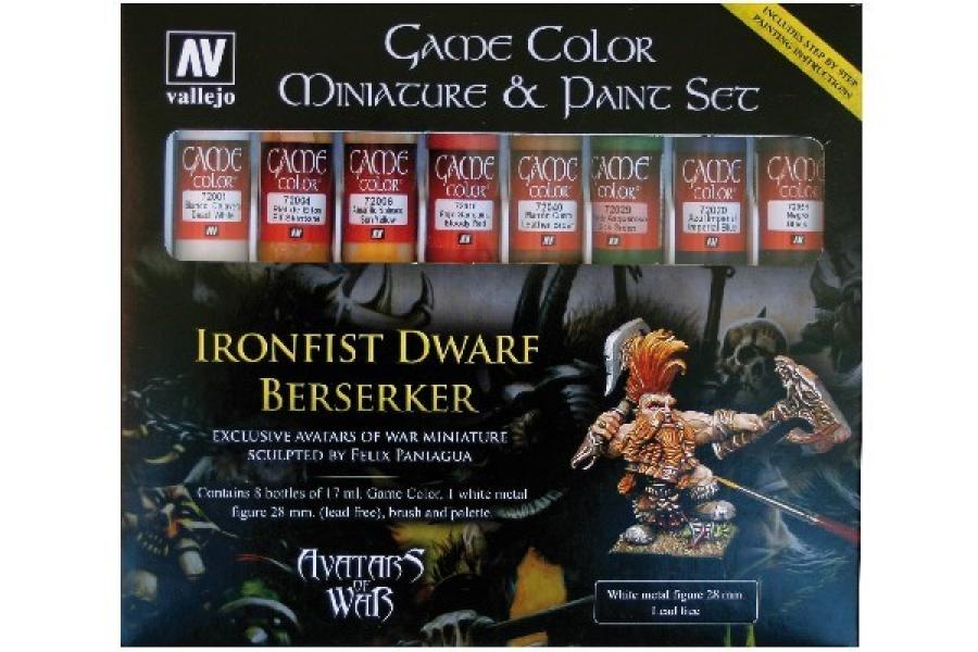 Ironsfist Dwarf Berserker (8 colors+fig)