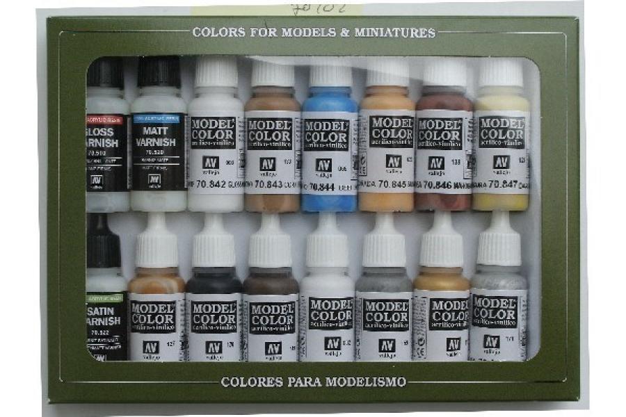 Model color set, Folkstone Special (16x17ml)