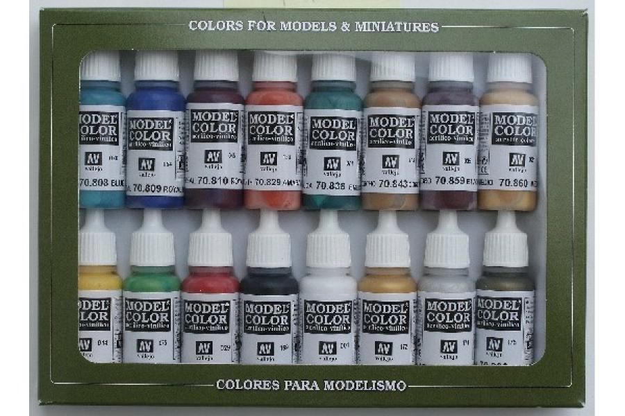 Model color set, Medieval Colors (16x17ml)