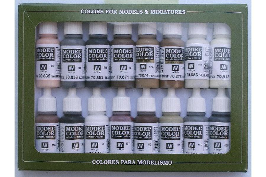 Model color set: Equestrian Colors (16x17ml)