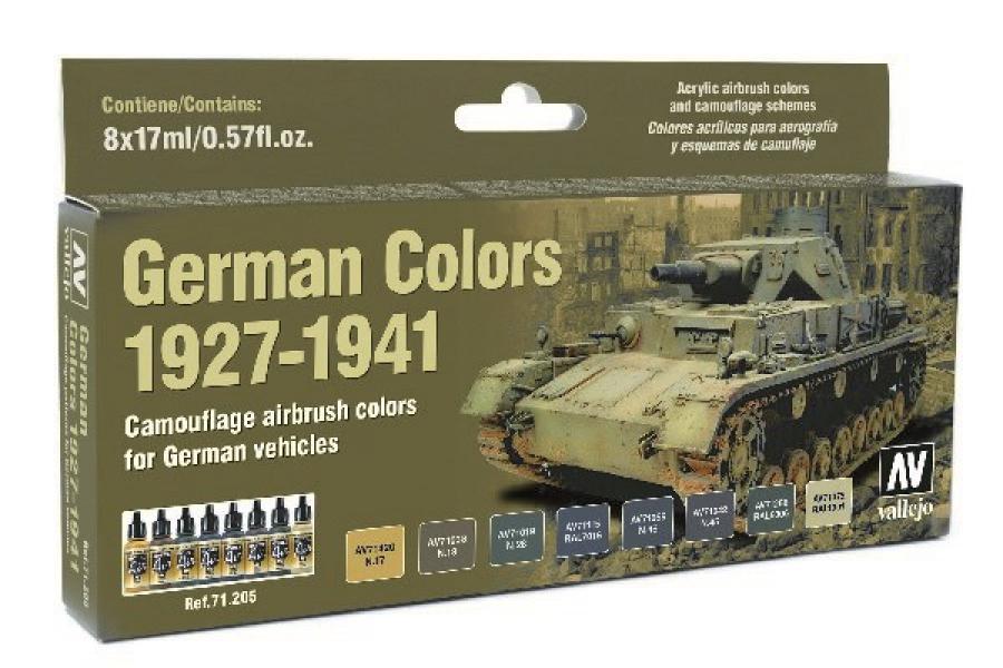 GERMAN COLORS 1927-1941 6X17ML