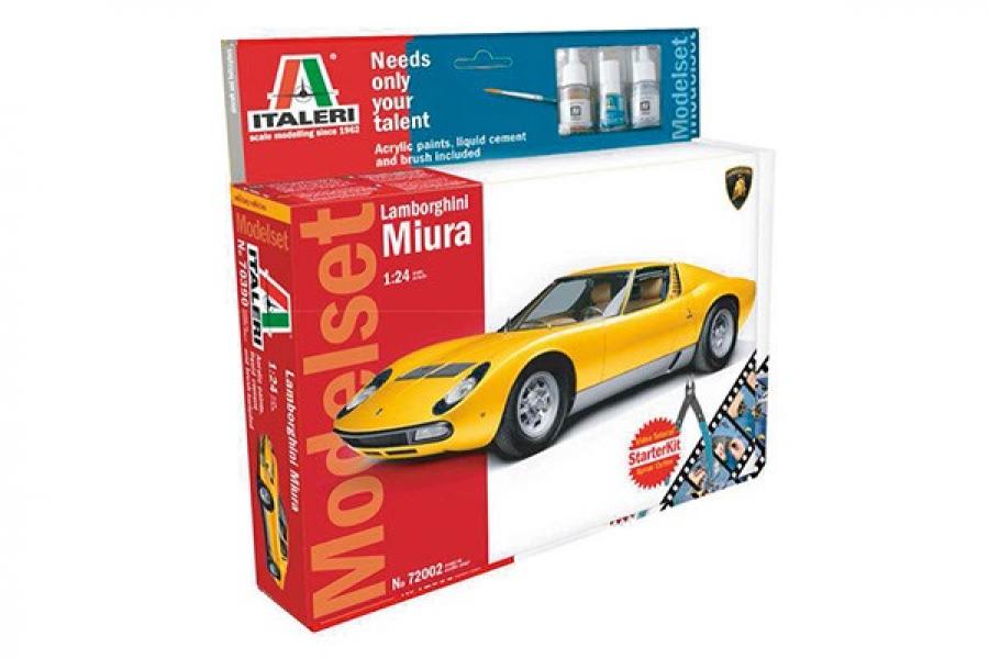 Italeri 1/24 LAMBORGHINI MIURA  (Modelset)