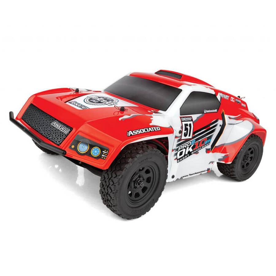 TEAM ASSOCIATED PRO2 DK10SW DAKAR 1/10 BUGGY RTR RED/WHITE