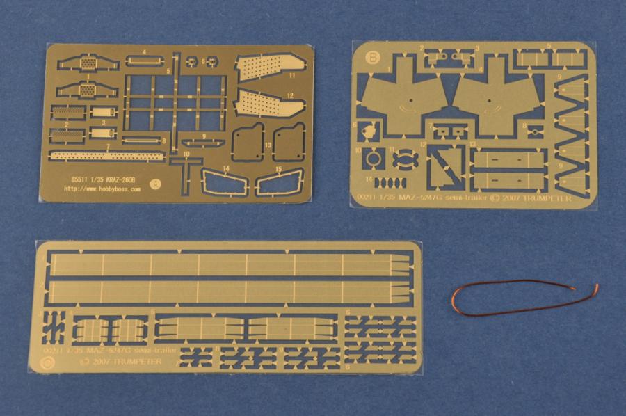 1:35 KrAZ-260B Tractor with trailer