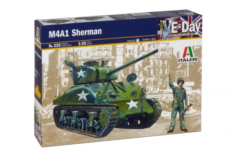 Italeri 1/35 M4-A1 Sherman