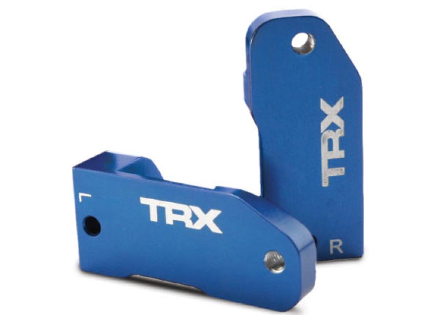 Traxxas Caster Block Aluminium Blue (Pair) TRX3632A