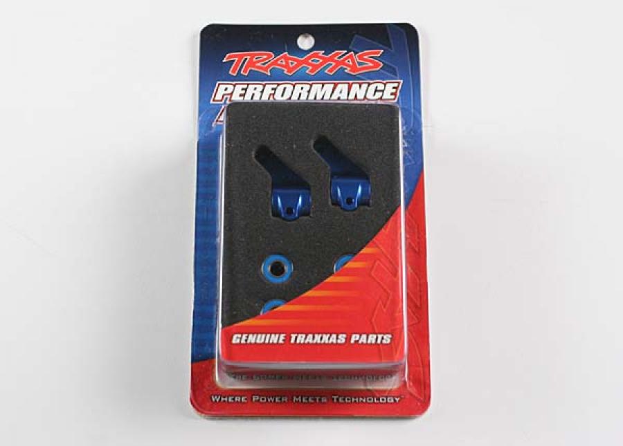 Traxxas Steering Blocks Aluminium Blue (Pair) TRX3636A