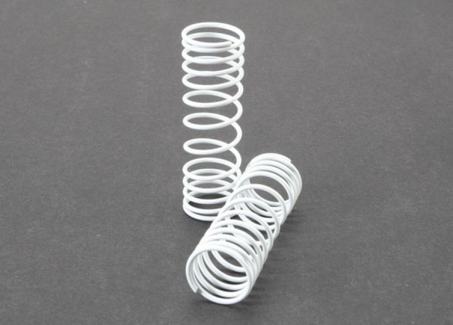 Traxxas Springs, front (white) (progressive rate) (2) TRX5857