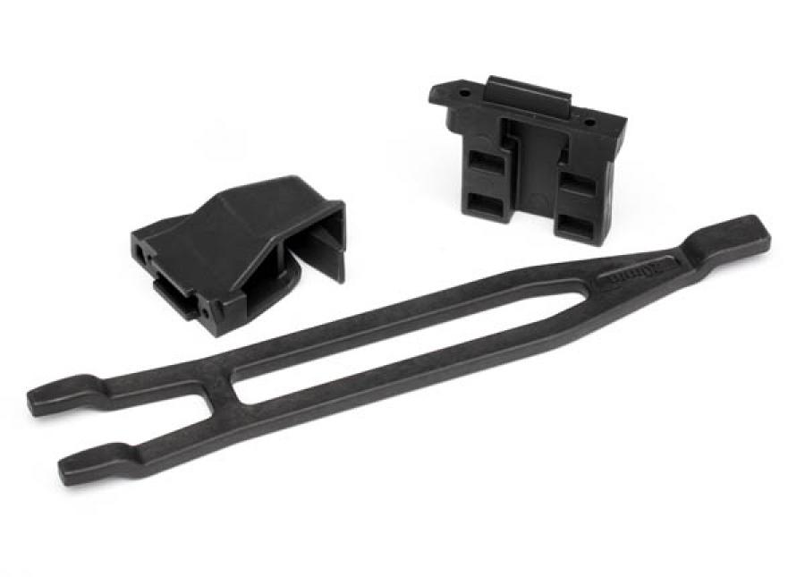 Traxxas Battery hold-downs, tall (2) (allows for installation of tal TRX7426X