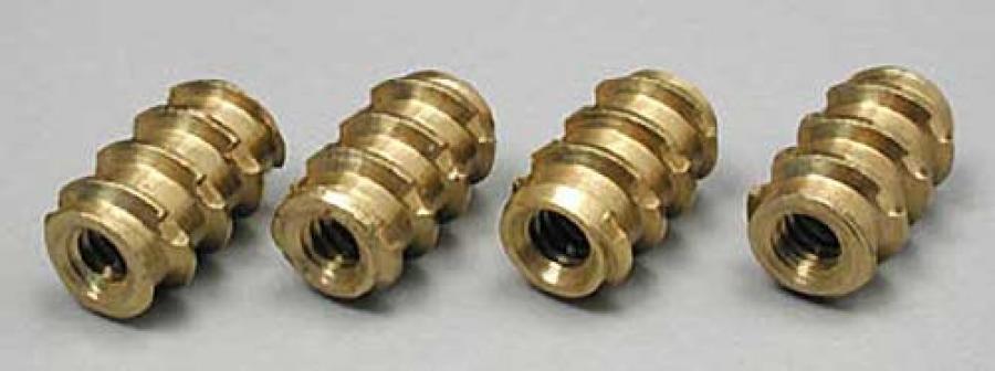 4-40 Threaded inserts