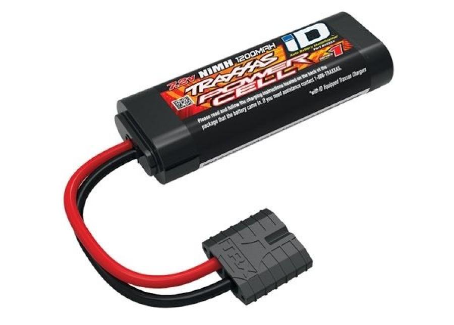 NiMH Battery 7,2V 1200mAh (2/3A) iD-connector