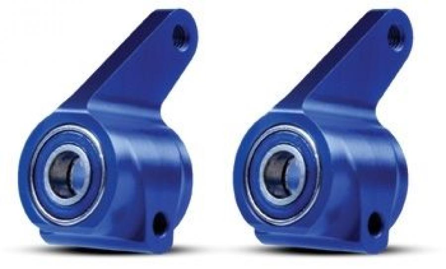 Traxxas Steering Blocks Aluminium Blue (Pair) TRX3636A