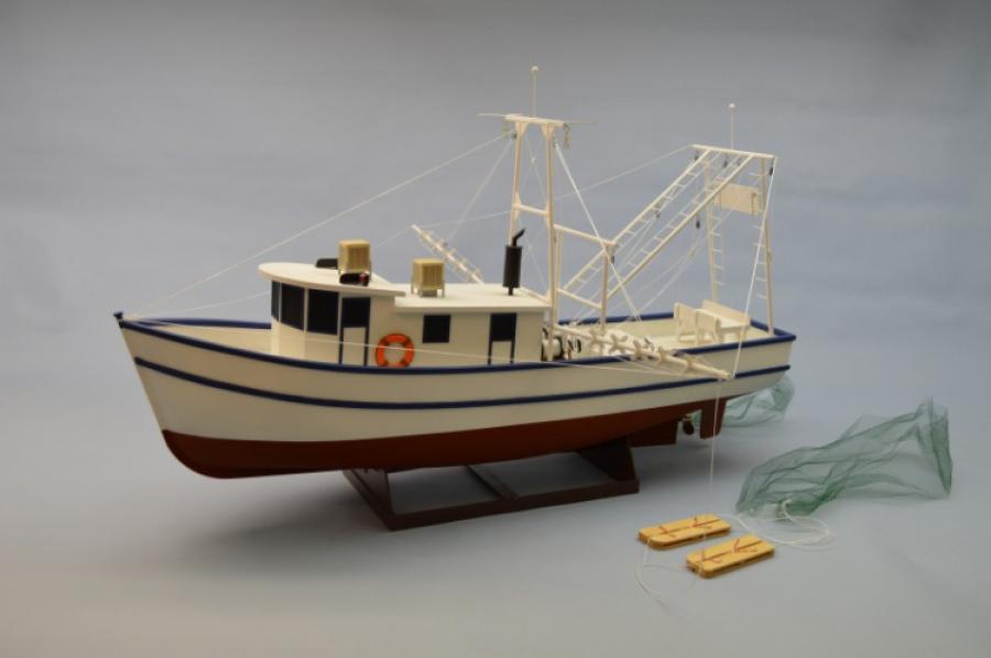 Rusty the Shrimp Boat 914mm Wood Kit