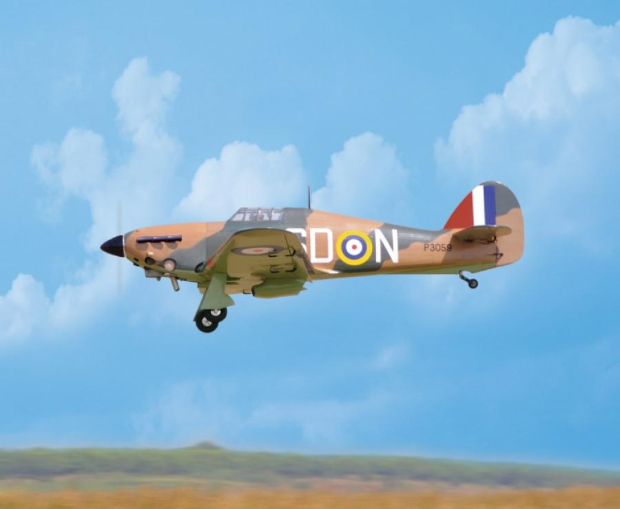 Black Horse Hawker Hurricane ARTF-50-55CCgas