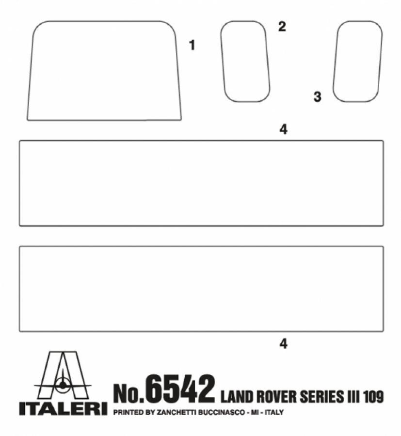 Italeri 1/35 LAND ROVER SERIES III 109