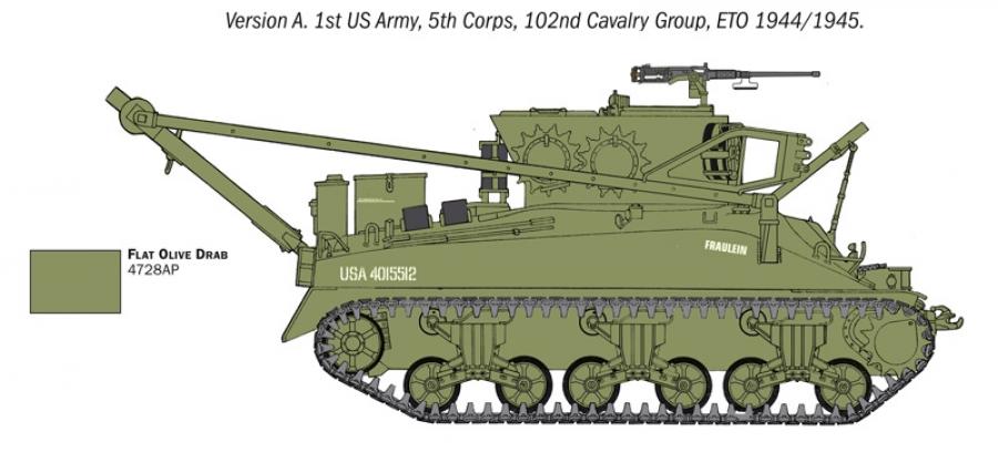 Italeri 1/35 M32B1 ARV