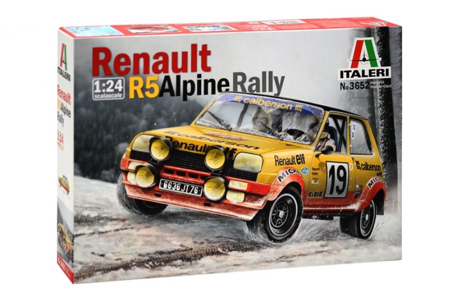 Italeri 1/24 Renault R5 Alpine Rally