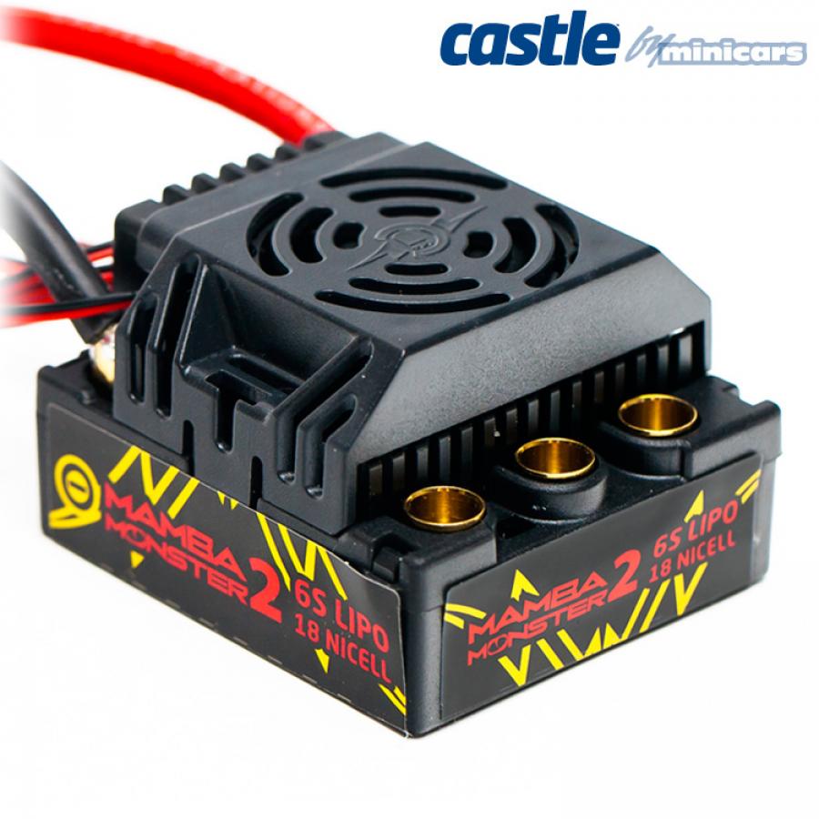MAMBA MONSTER-2 1:8 25V WP ESC & 1515-2200KV Sensored Motor