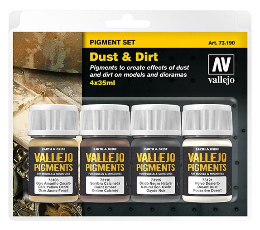 Dust & Dirt Pigment 4X35Ml Set