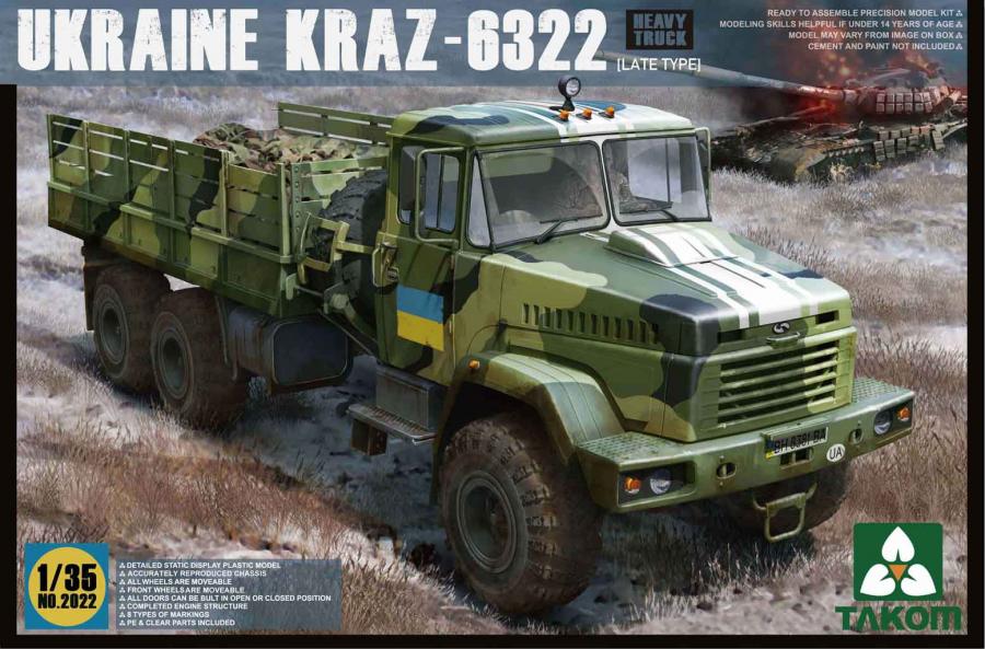 1:35 Ukraine KrAz-6322 Heavy Truck (late type)
