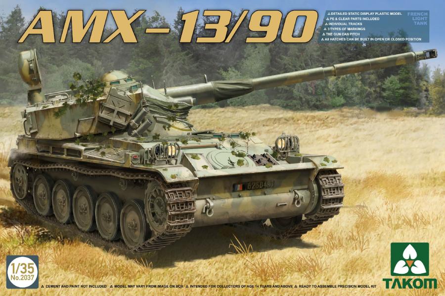 1:35 French Light Tank AMX-13/90