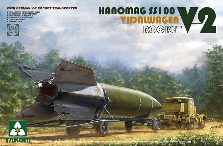 1/35 V-2 ROCKET with HANOMAG SS100