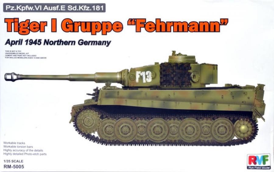 1:35 Tiger I Gruppe "Fehrmann" April 1945
