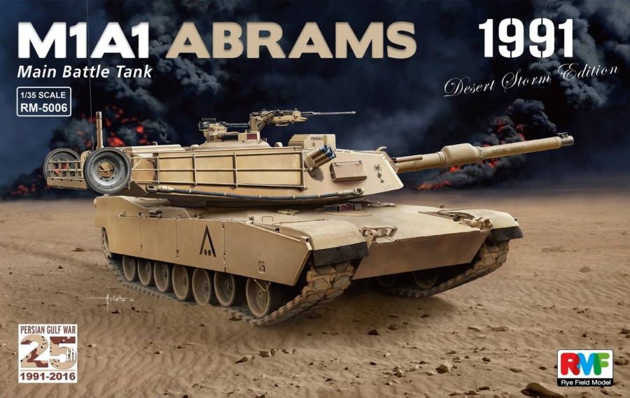 1:35 M1A1 Abrams Gulf War 1991