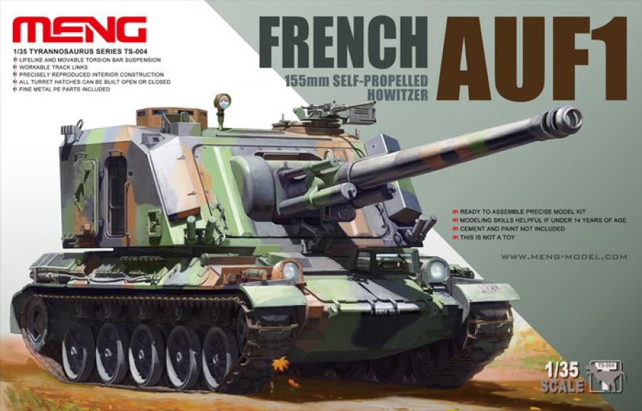 1:35 French AUF1 155mm Self-propelled Howitzer     
