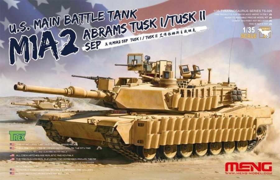 1:35 U.S. Tank M1A2 SEP Abrams Tusk I/II