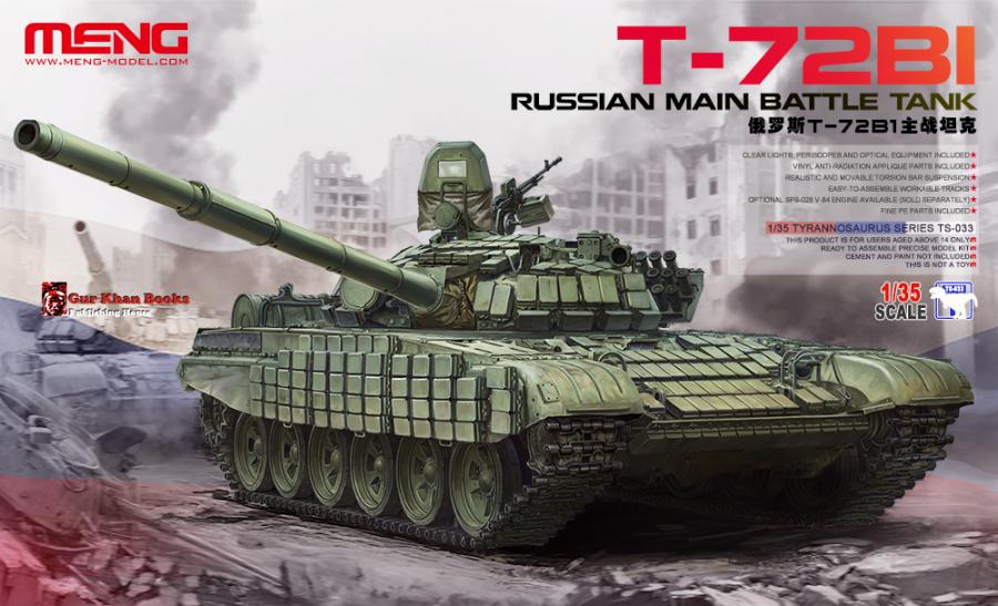 1:35 Russian Main Battle Tank T-72B1