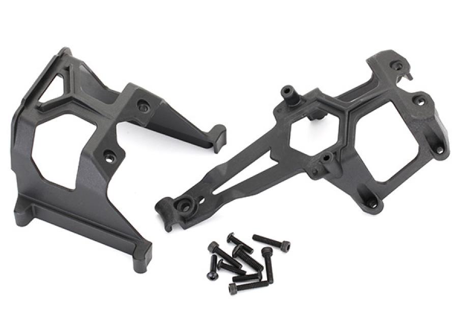 Traxxas Chassis supports front and rear incl screws TRX8620