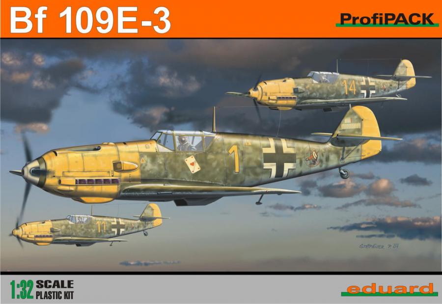 1:32 Bf 109E-3 Profipack