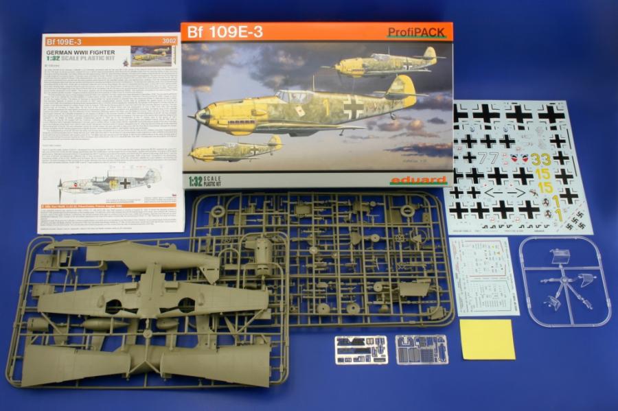 1:32 Bf 109E-3 Profipack