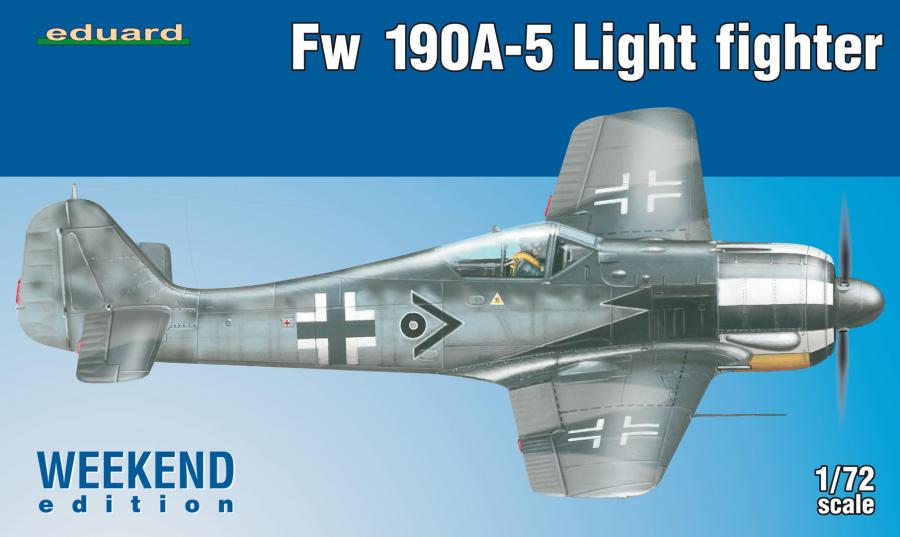 1:72 Fw 190A-5 Light Fighter(2 cannons)Weekend Ed.
