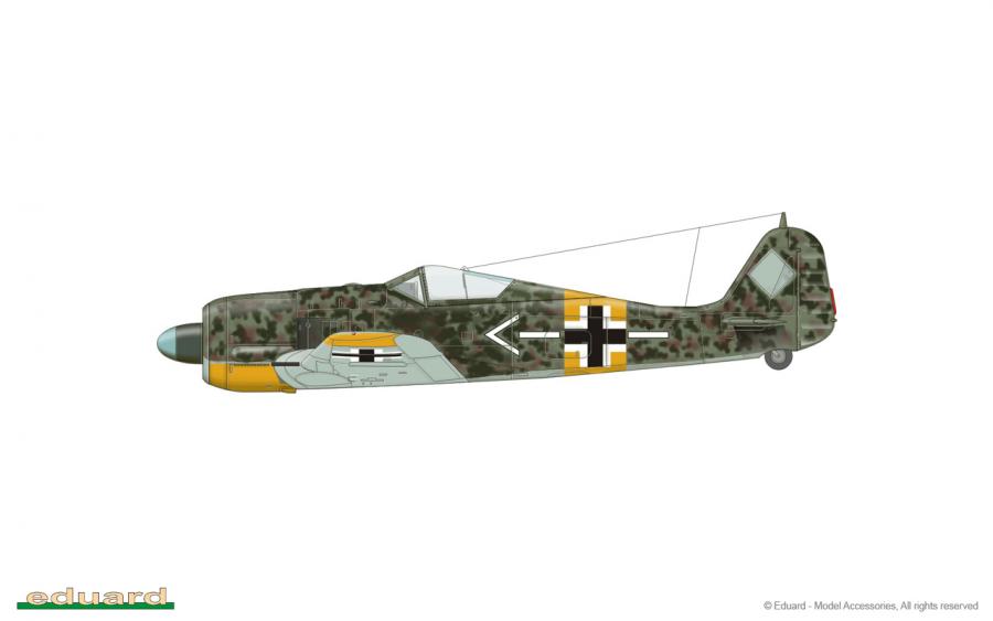 1:72 Fw 190A-5 Light Fighter(2 cannons)Weekend Ed.
