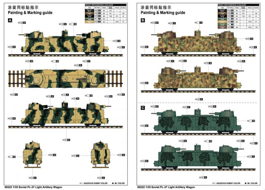 Trumpeter 1:35 Soviet PL-37 Light Artillery Wagon