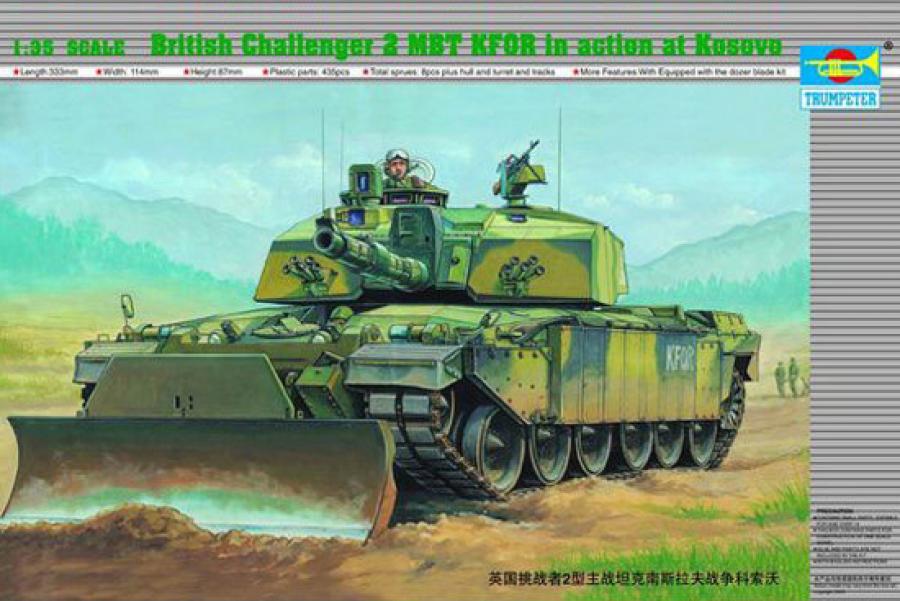 Trumpeter 1:35 Challenger II KFOR (Kosovo)