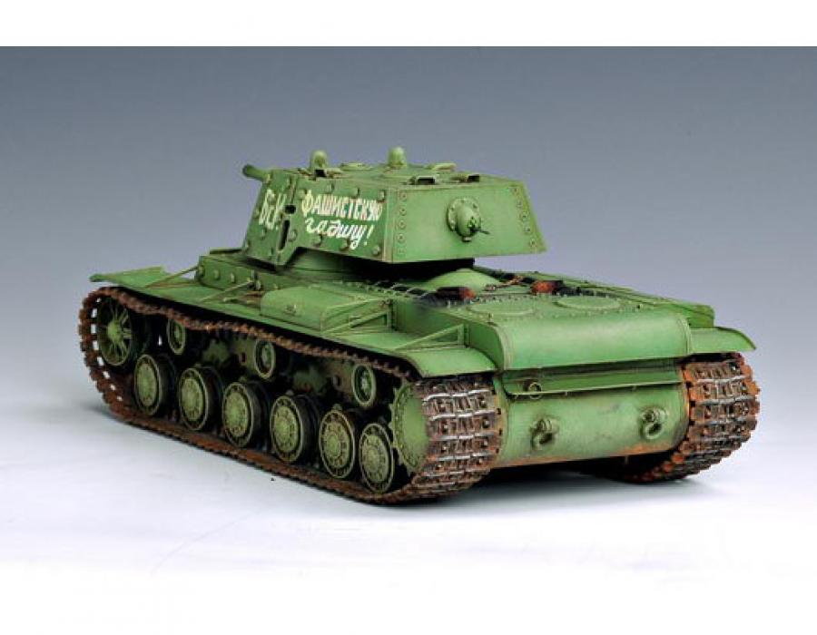 Trumpeter 1:35 Russian KV-1's Ehkranami