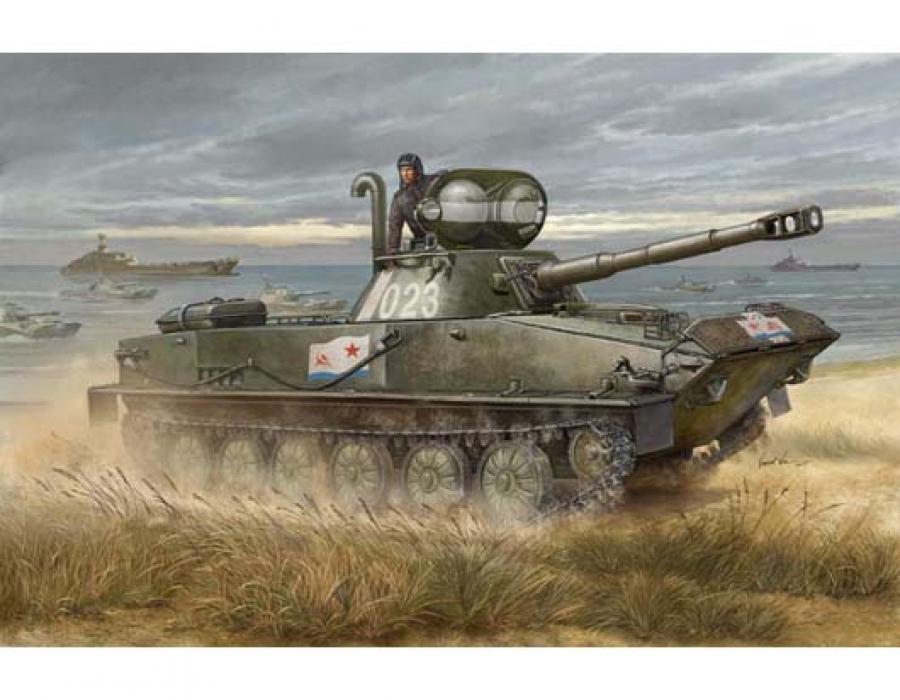 Trumpeter 1:35 PT-76B Light Amphibious Tank