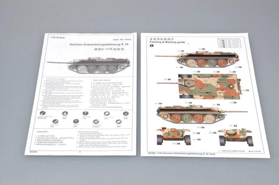 Trumpeter 1:35 German E-10 Tank