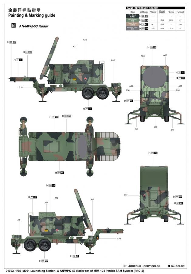 Trumpeter 1:35 M901 Launching Station