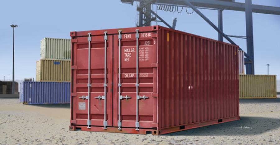 Trumpeter 1:35 20ft Container