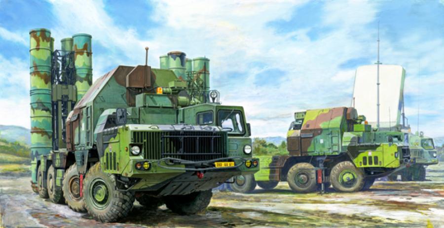 Trumpeter 1:35 48N6E of 5P85S TEL S-300PMU SA-10 GRUMBLE