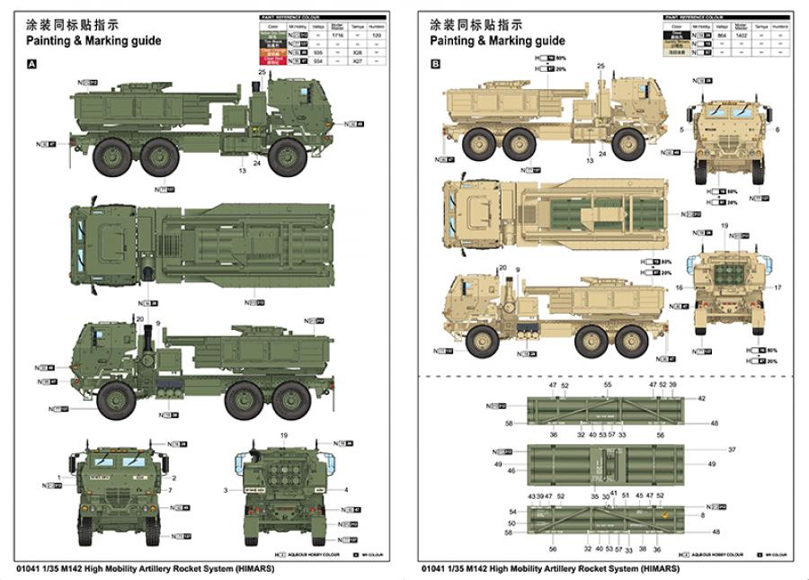 Trumpeter 1:35 M142 Mobility Artillery Rocket System (HIMARS)